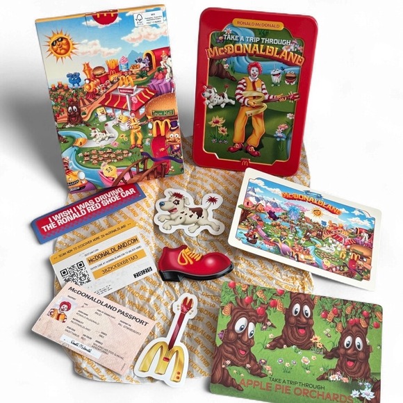McDonalds Other - McDonaldland Tin Set